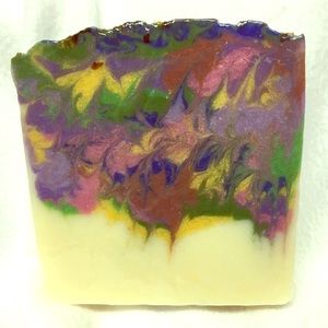 Soaps, lotion, bath whips, bath bombs, sail bags